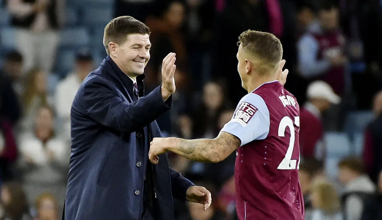 Aston Villa berhasil meraih kemenangan tipis 1-0 atas Southampton pada laga Liga Inggris di Stadion Villa Park. (AP/Rui Vieira)