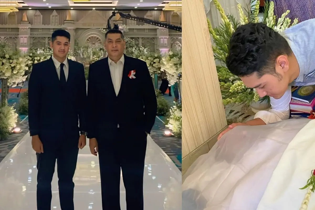 Potret Ghassan Kesuma bersama mendiang Donny Kesuma (Sumber: Instagram/@ghassaankesuma)
