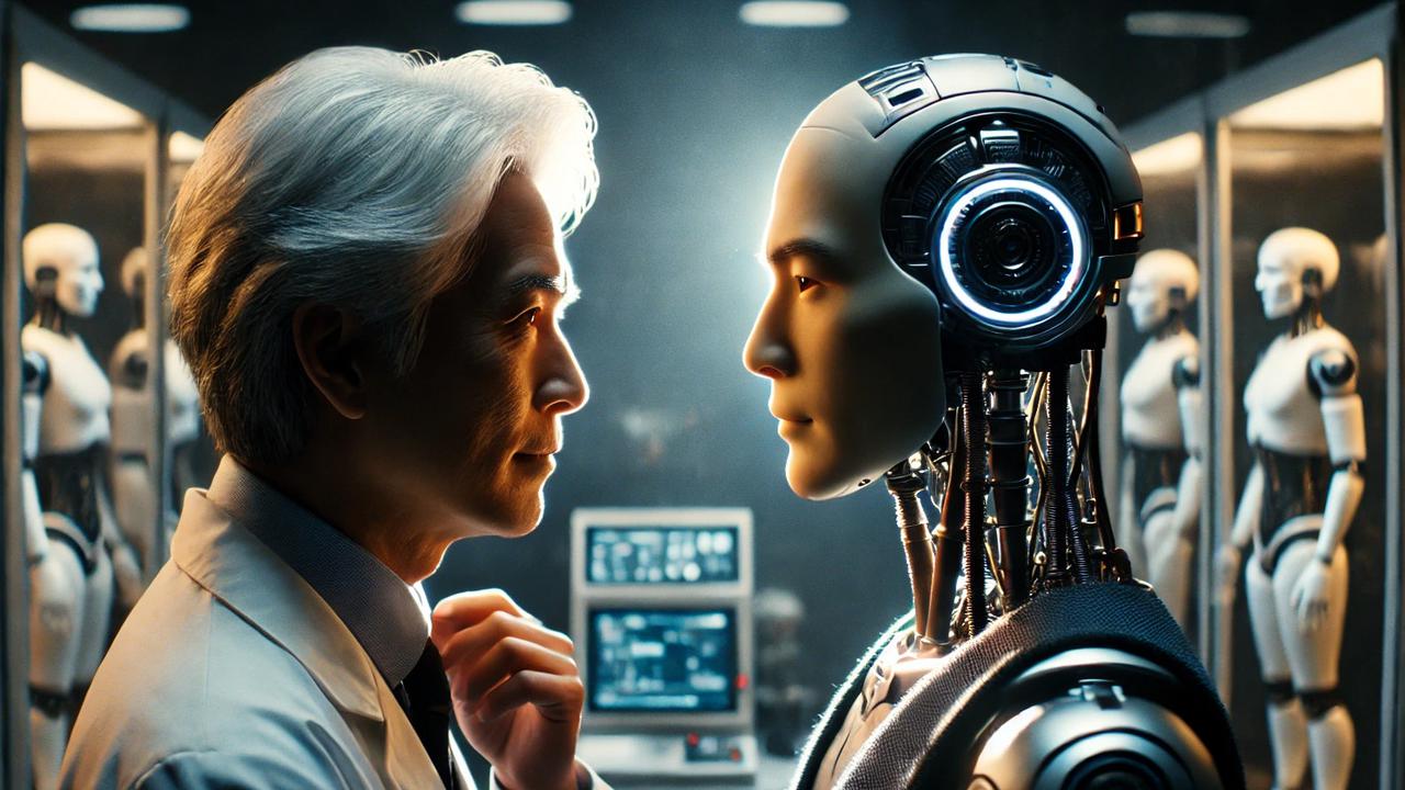 Ilmuwan China Buat Robot Ekspresi Wajahnya Persis Manusia