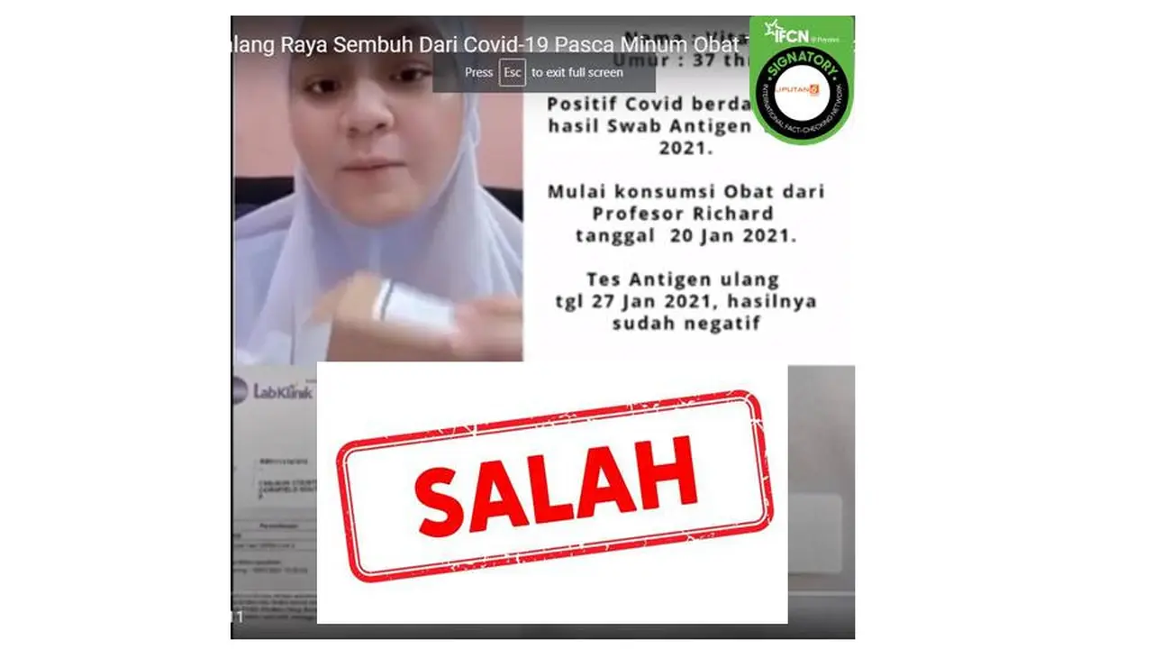 Cek fakta klorin dioksida bisa sembuhkan covid-19