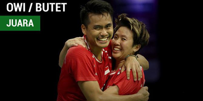 VIDEO: Detik-Detik Owi / Butet Juara di Kejuaraan Dunia Bulu Tangkis 2017