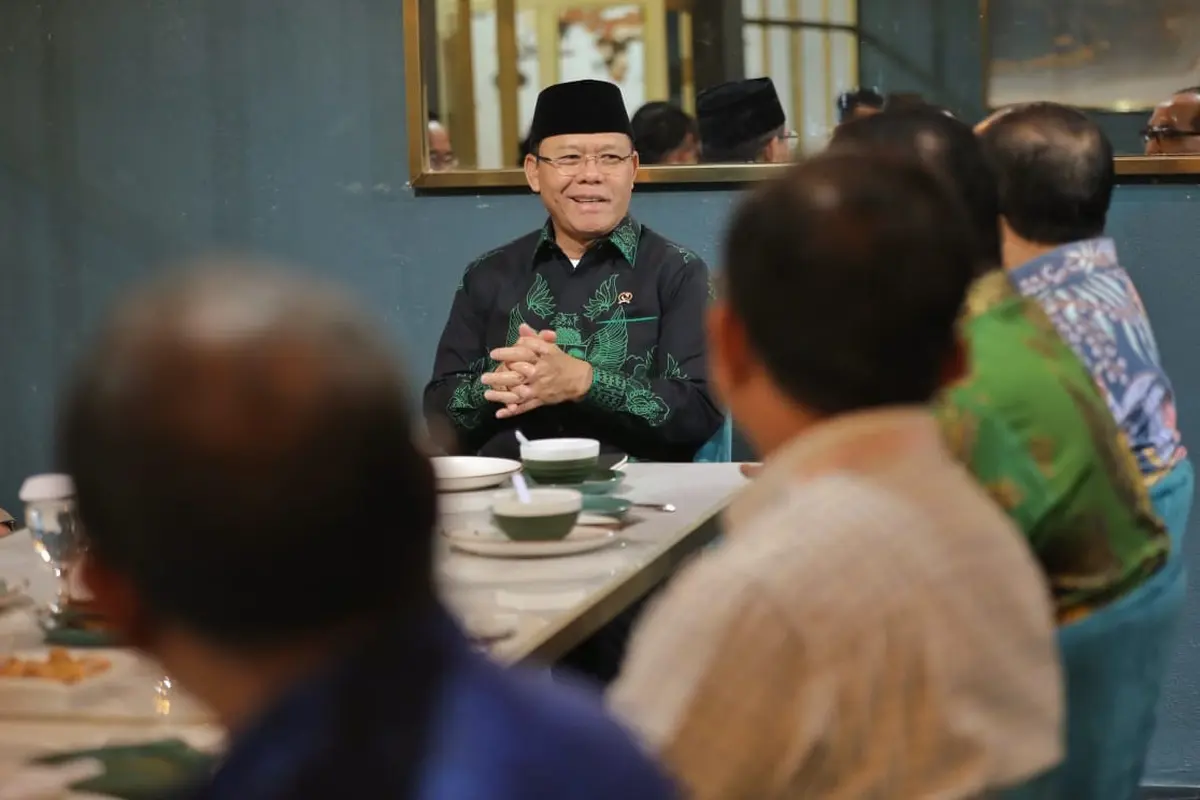 Plt Ketum PPP Muhamad Mardiono bertemu tokoh agama di Manggarai Barat, NTT