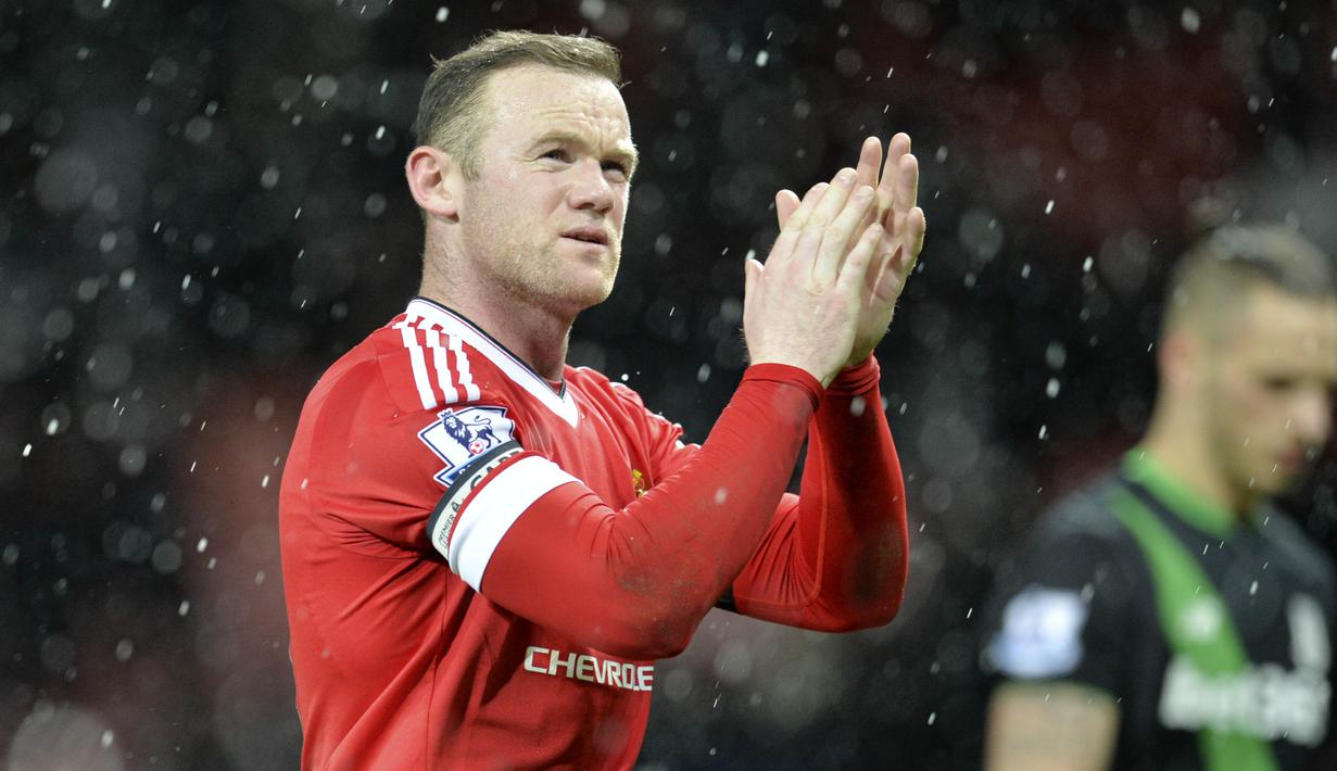 2. Wayne Rooney - Pria asal Inggris ini menempati posisi ke dua sebagai bomber paling ganas di Premier League. Mantan striker Manchester United ini telah mencetak 208 gol dari 491 laga. (AFP/Paul Ellis)