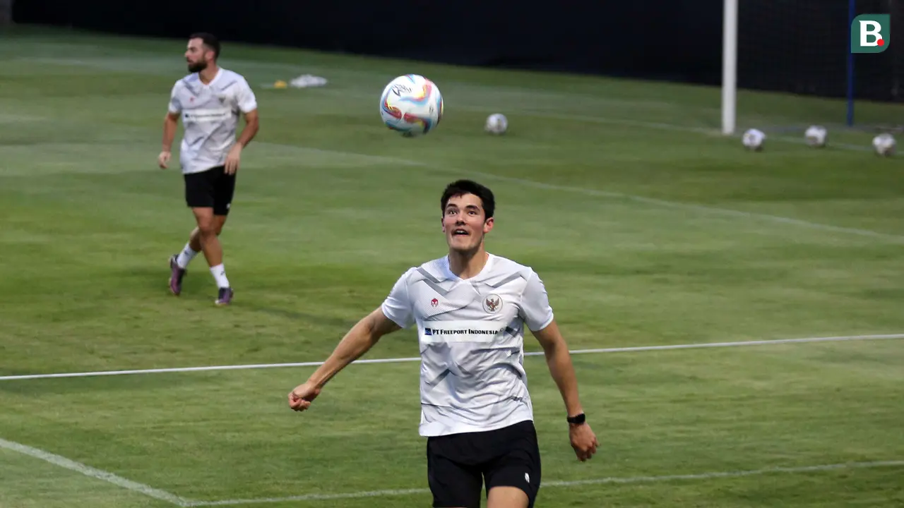 Latihan Timnas Indonesia Jelang Hadapi Timnas Argentina