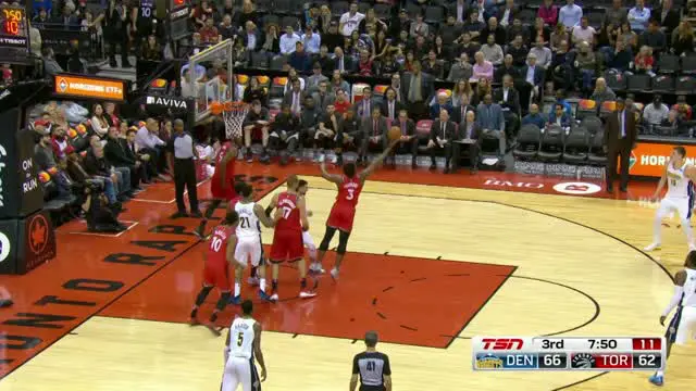 VIDEO : Cuplikan Pertandingan NBA, Raptors 114 vs Nuggets 110