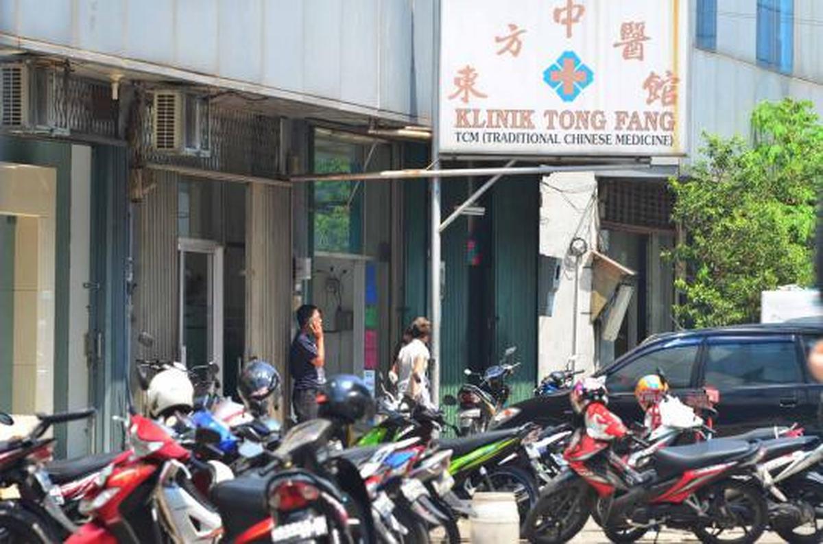Aktivitas di klinik Tong Fang 
