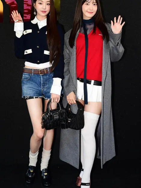 Visual Combo, YoonA SNSD dan Wonyoung IVE Tampil Stunning dengan Outfit Miu Miu di Paris Fashion Week