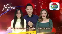 Semangat Senin Indosiar digelar live streaming di Vidio, dengan bintang tamu Lian Firman, Fay Nabila, Voke Victoria, tayang Senin 4 Oktober 2021 pukul 16.00 WIB