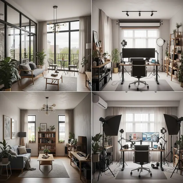 Tipe Rumah yang Cocok untuk Content Creator dan Freelancer (AI Generated)