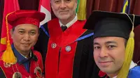 Raffi Ahmad Dapat Gelar Doktor Kehormatan: Penghargaan Ini Saya Dedikasikan untuk Allah
