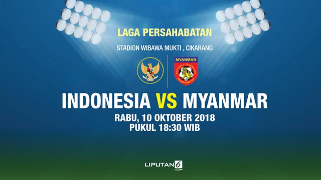 Prediksi Timnas Indonesia Vs Myanmar Menguji Pertahanan Bola Liputan6 