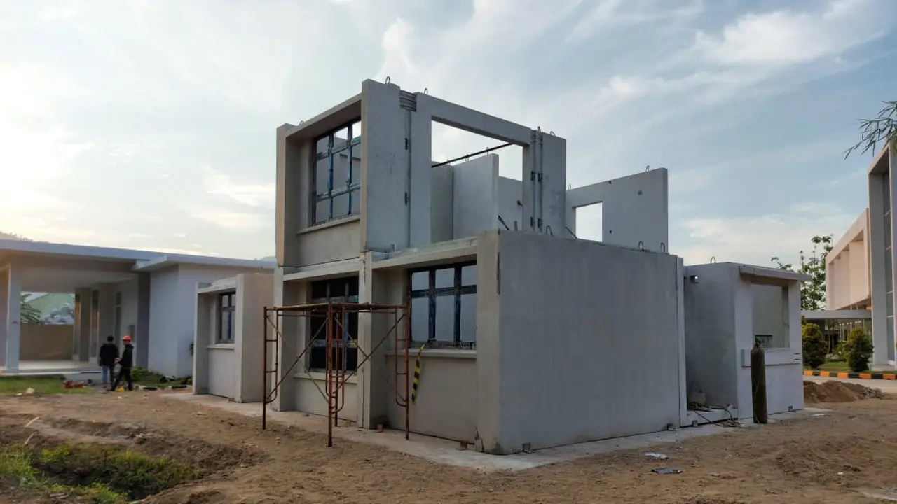Waskita Beton Precast berinovasi mengembangkan produk prefabricated building untuk pembangunan hunian, baik landed house maupun high rise.