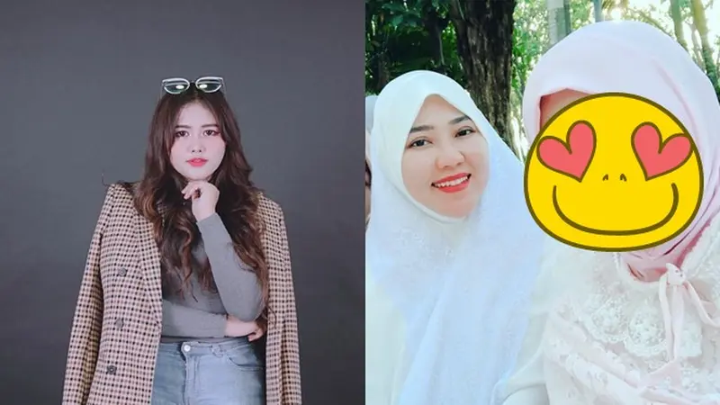 6 Potret Mella Rossa saat Tampil Berhijab, Adik Via Vallen