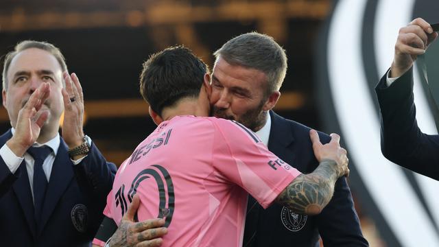 Lionel Messi dan David Beckham