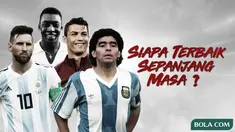 Berita Motion Grafis Statistik Ini Akan Menunjukkan Siapa yang Terbaik antara Maradona, Pele, Cristiano Ronaldo atau Lionel Messi