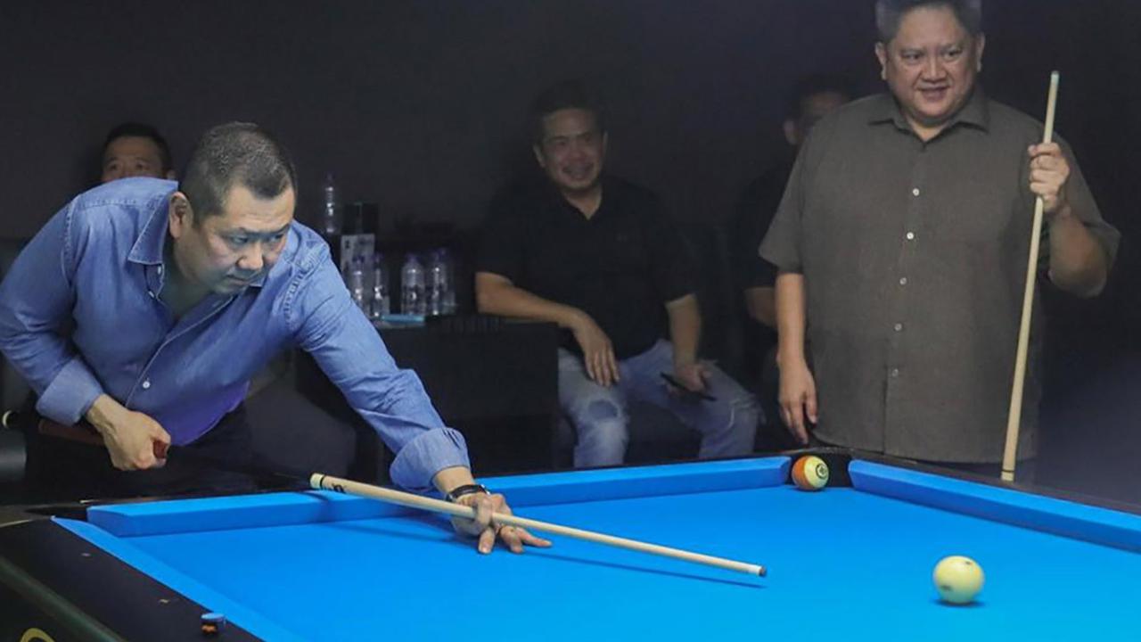 FOTO: Arena Biliar Berstandar KompetisiI internasional Resmi Dibuka, Ketum POBSI Hary Tanoe Berharap Lahirkan Juara Dunia
