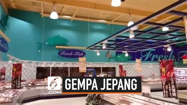 VIDEO: Jepang Diguncang Gempa Magnitudo 6,4. Potensi Tsunami?