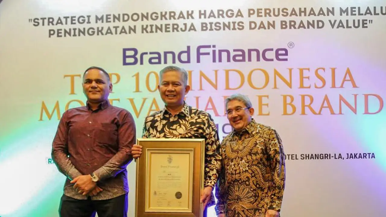 Bank bjb Masuk ke Dalam 100 Brand Paling Bernilai 2019