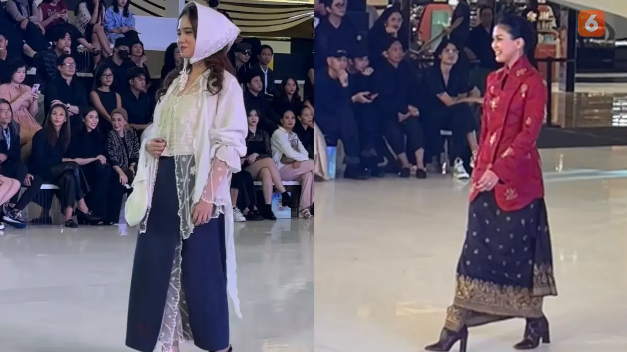 Tissa Biani, Mawar de Jongh, Marrisa Anita hingga Mikha Tambayong tampil di Catwalk Fashion Nation. (Dok: Liputan6.com/dyah)