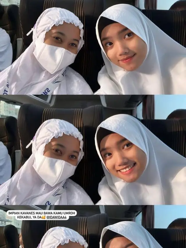 7 Tampilan Fuji Pakai Hijab Syar’i saat Umrah Bersama Thariq Halilintar, Banjir pujian