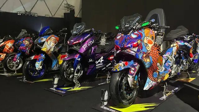 Deretan hasil modifikasi CustoMAXi Yamaha 2025