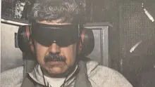 Photo of the captured Nicolas Maduro on USS Iwo Jima, shared by Trump. (Photo: Donald Trump's Truth Social)