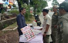WNA Palestina Jualan di Badan Jalan dan Cekcok dengan Warga Depok