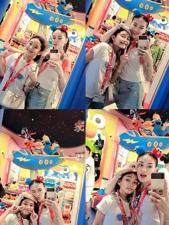 Ayu Ting Ting liburan ke Singapura