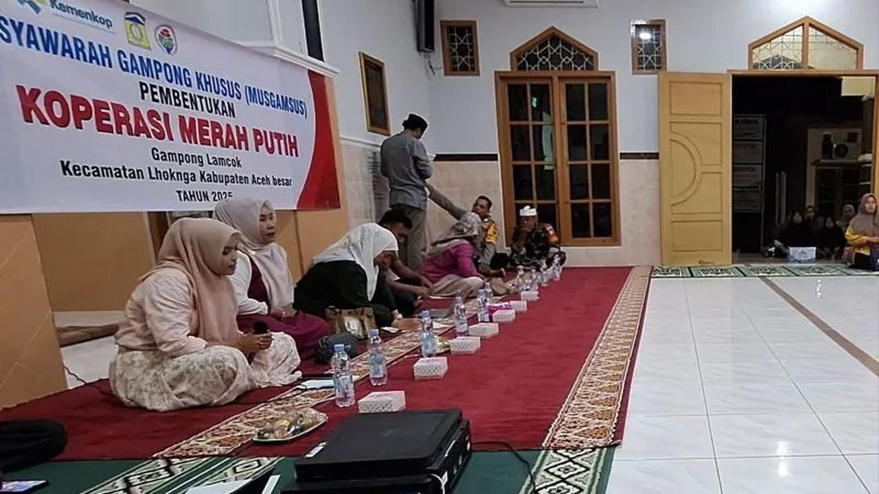 Fakta Unik: 44 KDMP Aceh Besar Siap Beroperasi September 2025, Dorong Ekonomi Lokal