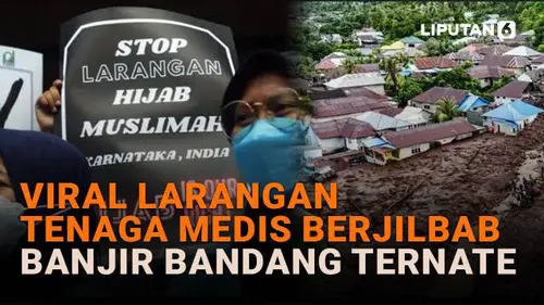 Viral Larangan Tenaga Medis Berjilbab, Banjir Bandang Ternate