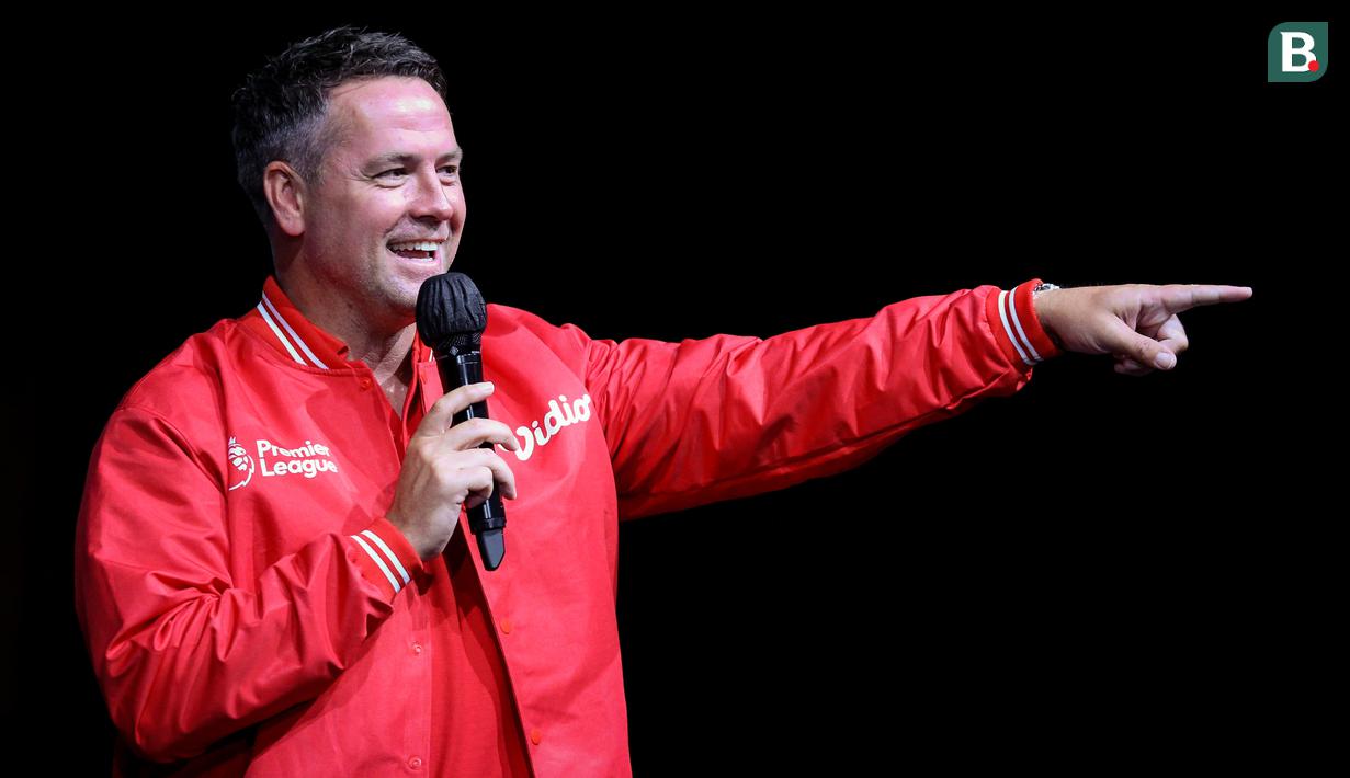 <p>Mantan pemain Manchester United dan Liverpool, Michael Owen saat acara Meet and Greet with Michael Owen di SCTV Tower, Senayan, Jakarta, Minggu (21/08/2022). (Bola.com/Bagaskara Lazuardi)</p>