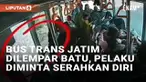 Bus Trans Jatim yang baru diresmikan menjadi korban pelemparan pada Minggu (6/10/2024) pagi. Insiden dialami bus koridor V Surabaya-Bangkalan saat melintas di jalan akses Jembatan Suramadu. Penumpang yang memenuhi isi bus dikejutkan dengan pelemparan...