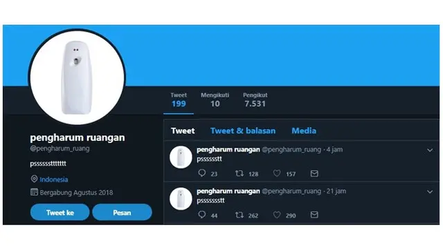 Nama Akun Twitter Ini Kocak Banget Isinya Bikin Senyum-senyum Sendiri
