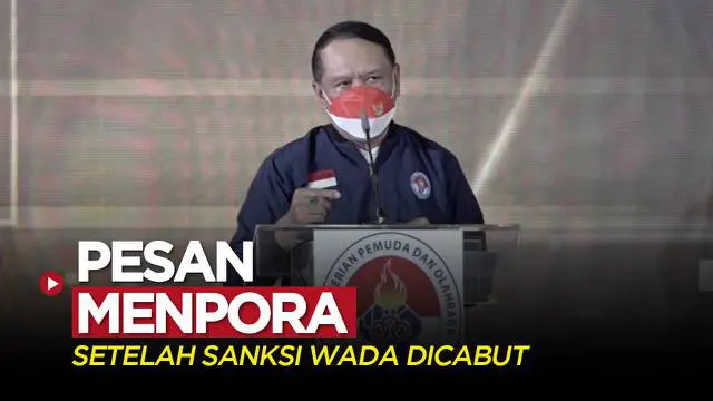 Berita video Menpora Zainudin Amali memberi pesan setelah Indonesia sudah bebas dari sanksi WADA dalam acara yang digelar pada Jumat (4/2/2022) siang hari WIB.