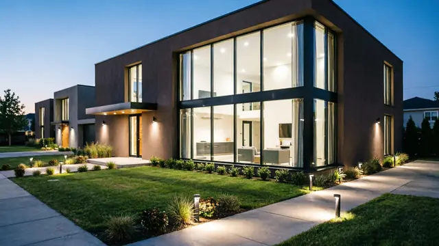 Desain Rumah Tanpa Pagar Tapi Tetap Aman (AI)