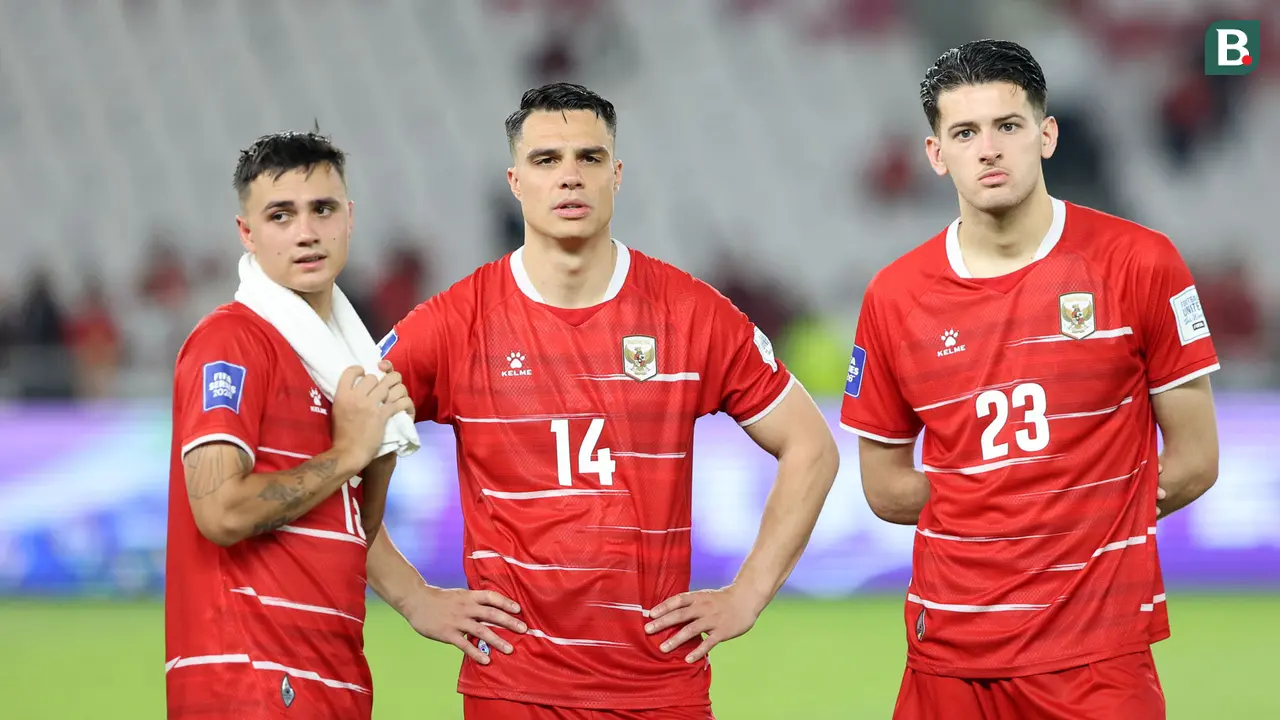 Foto: Ragam Raut Kecewa Para Penggawa Timnas Indonesia setelah Menjadi Runner Up di FIFA Series 2026
