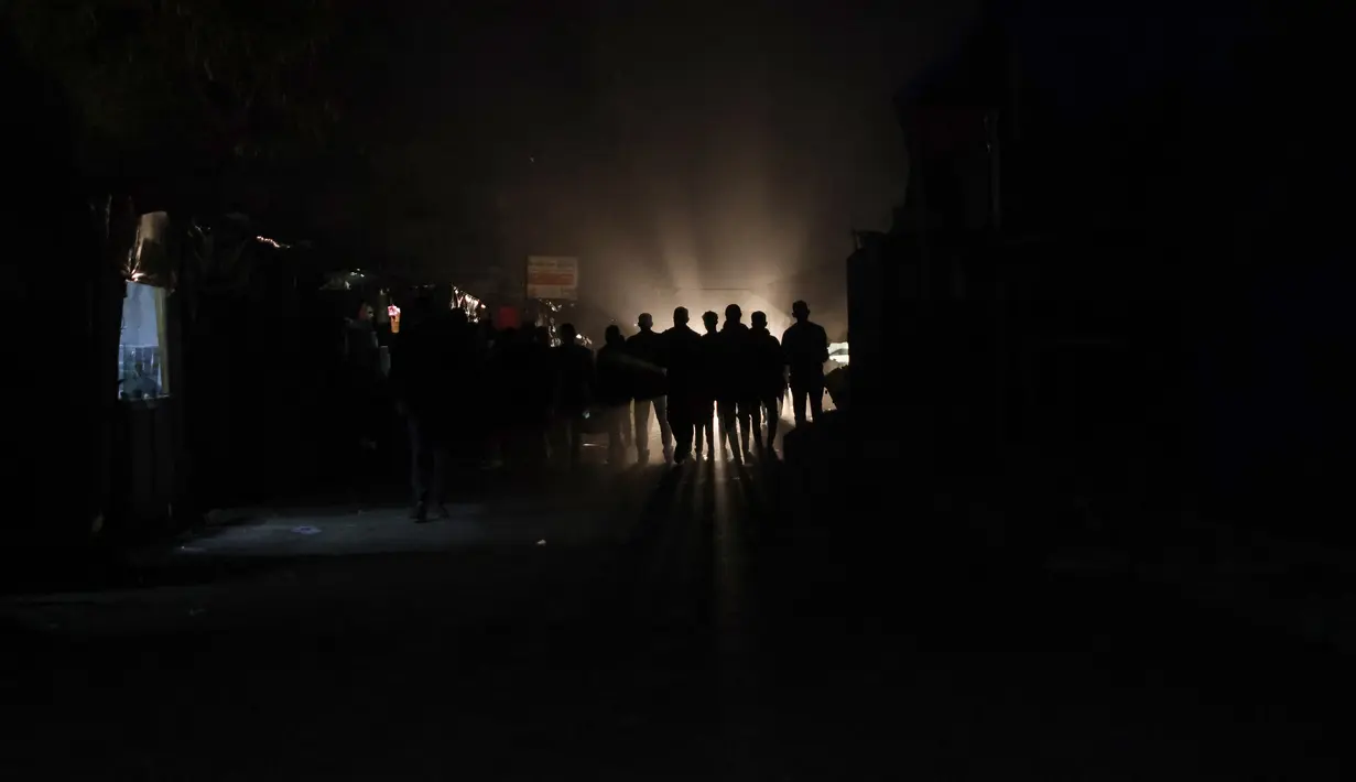Parlemen Israel, Knesset, telah mengesahkan undang-undang yang melarang Badan PBB untuk Pengungsi Palestina (UNWRA) beroperasi pada Senin (28/10/2024) lalu. (BASHAR TALEB/AFP)