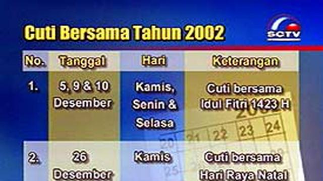 Pemerintah Menambah Libur Lebaran Dan Natal News Liputan6 Com