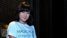 Mantan personil Cherrybelle, Anisa Rahma saat ditemui di kawasan Senopati, Jakarta Selatan. Foto diambil pada 4 Juni 2015. (Liputan6.com/Faisal R Syam)