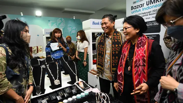 Bank BTN dalam Bazar UMKM untuk Indonesia di Jakarta,