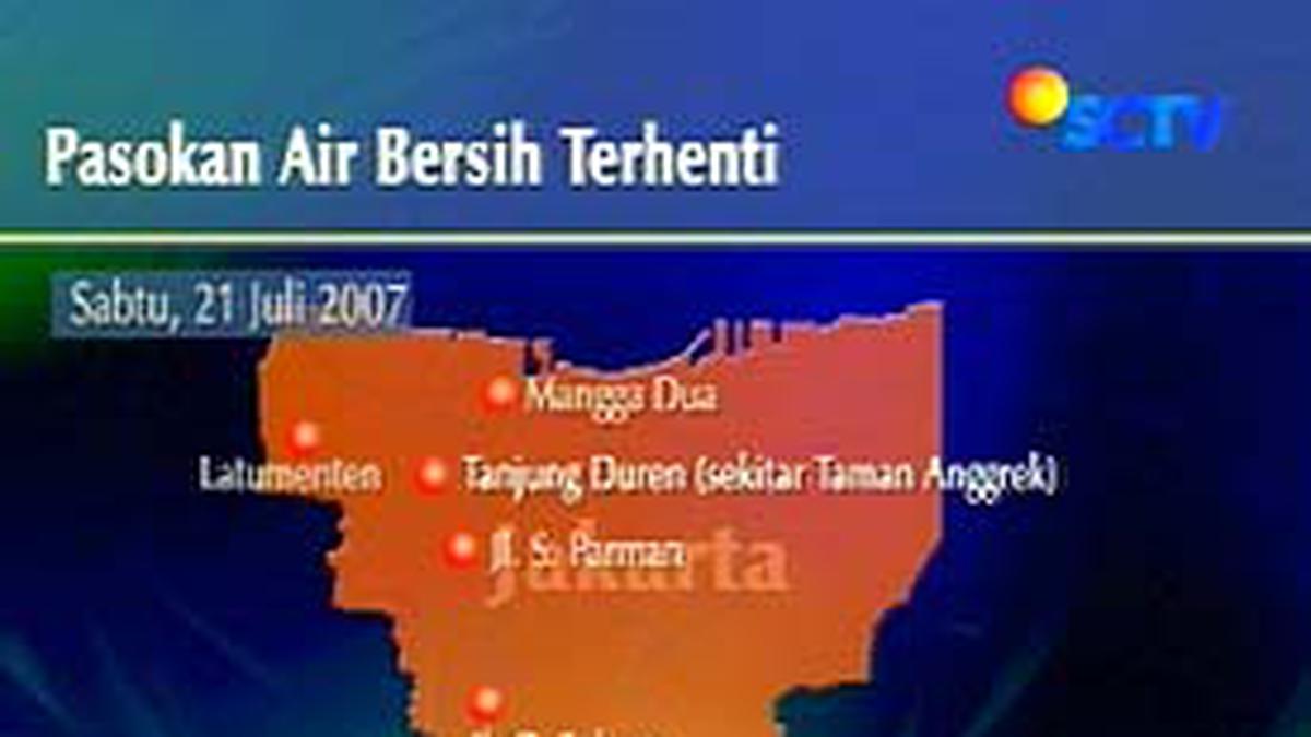 Kebocoran pipa terulang, pasokan air bersih Tarumajaya terhenti sementara