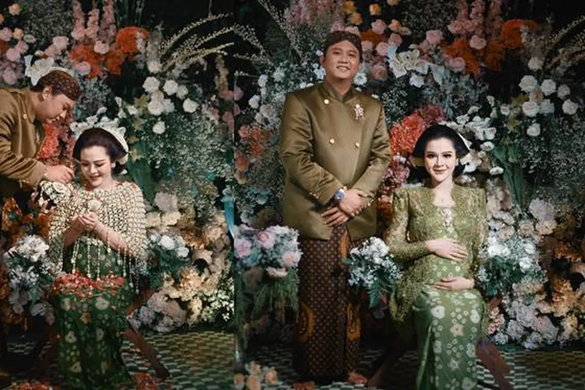 7 Momen Mitoni Kehamilan Bella Bonita Istri Denny Caknan Ini Tampil Menawan