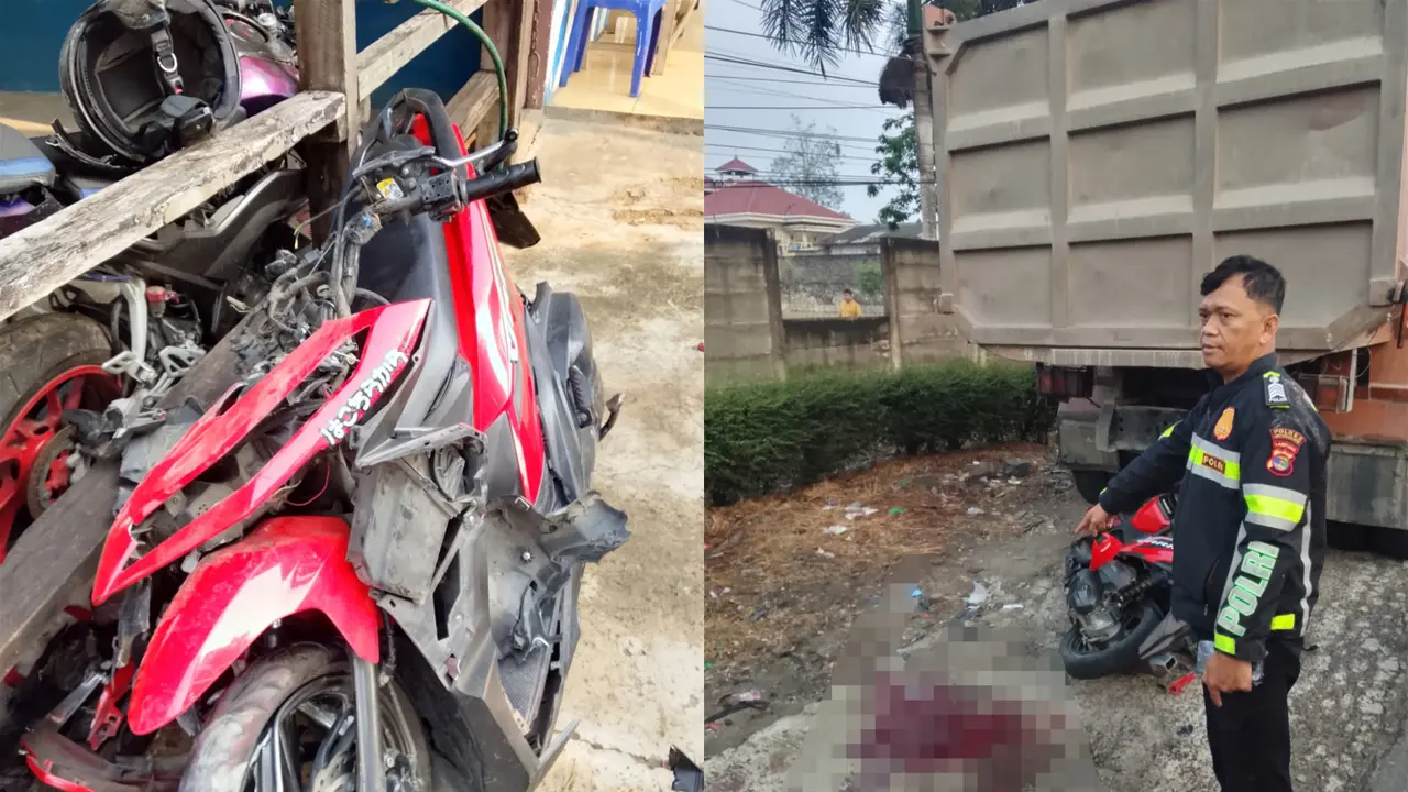 Kecelakaan di Lampung Selatan