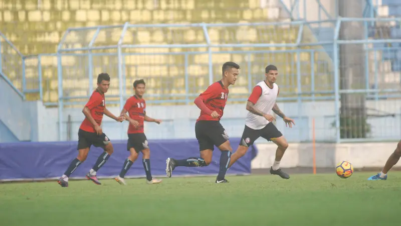 Arema FC (liputan6.com / Rana Adwa)