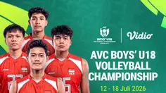 Nonton AVC Boys’ U18 Volleyball Championship: Timnas Indonesia U18 Siap Tampil di Vidio