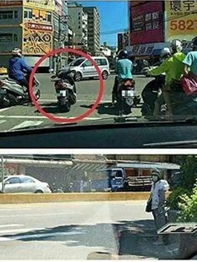 6 Kelakuan Pengendara di Marka Lampu Merah Ini Nyeleneh