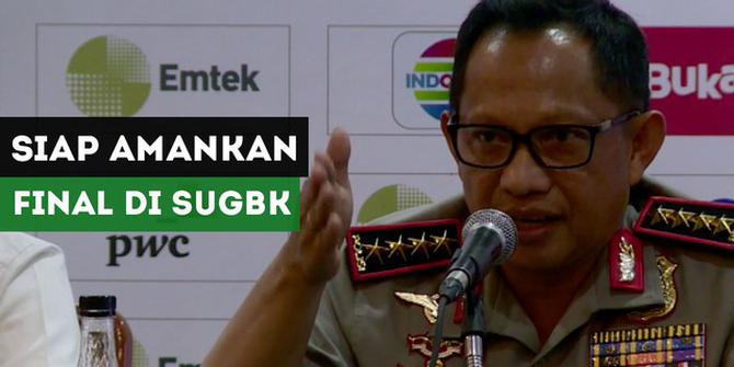 VIDEO: Kapolri Jenderal Tito Karnavian Kerahkan Ribuan Personel Demi Amankan Final Piala Presiden