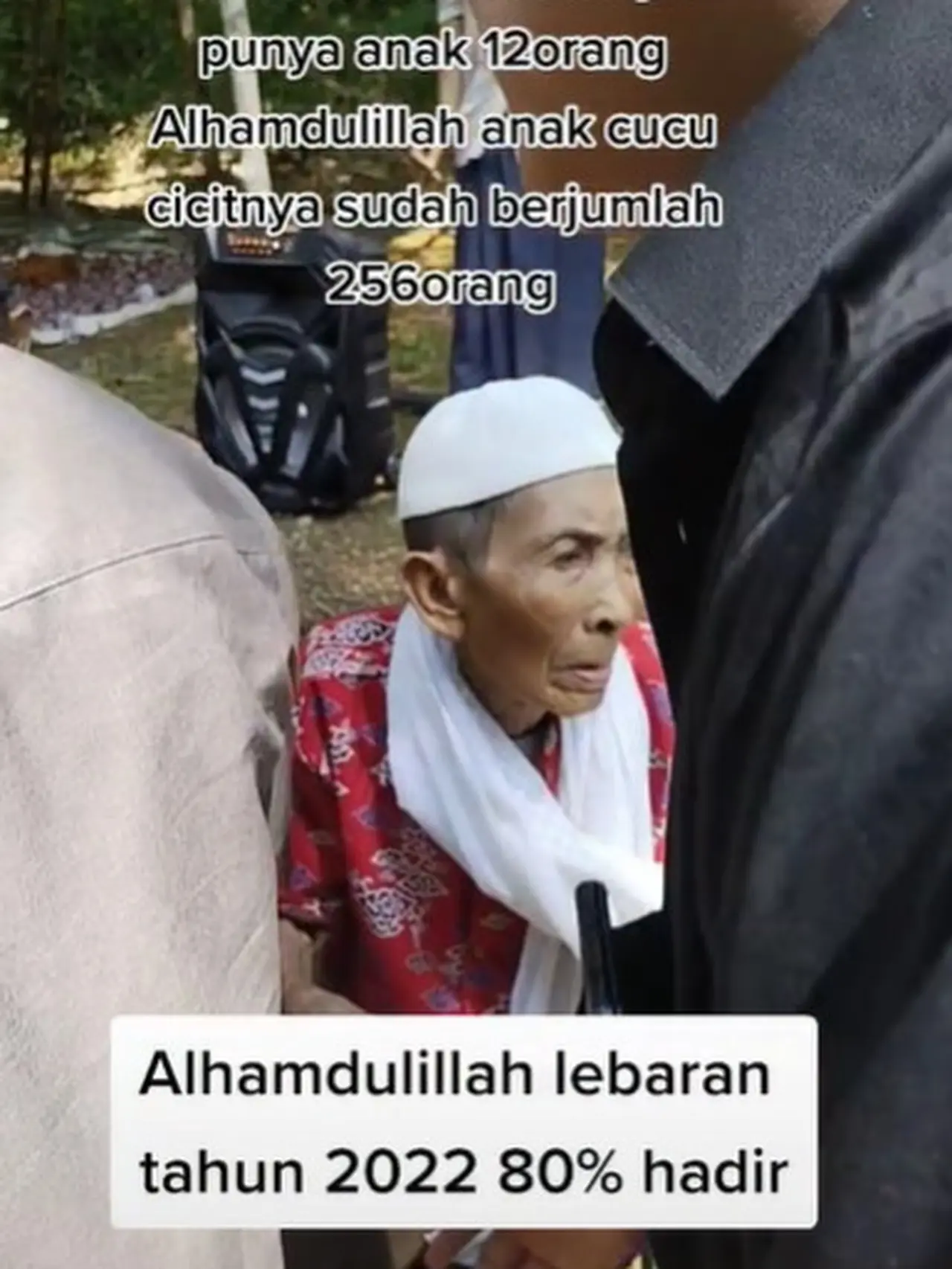 Viral 256 Cucu dan Cicit Kumpul saat Lebaran di Rumah Kakek, Bak ...