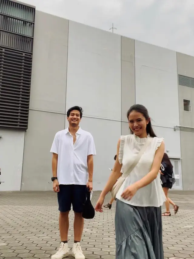 Luthfi Aulia dan Hanggini (Instagram/luthfiaulia)