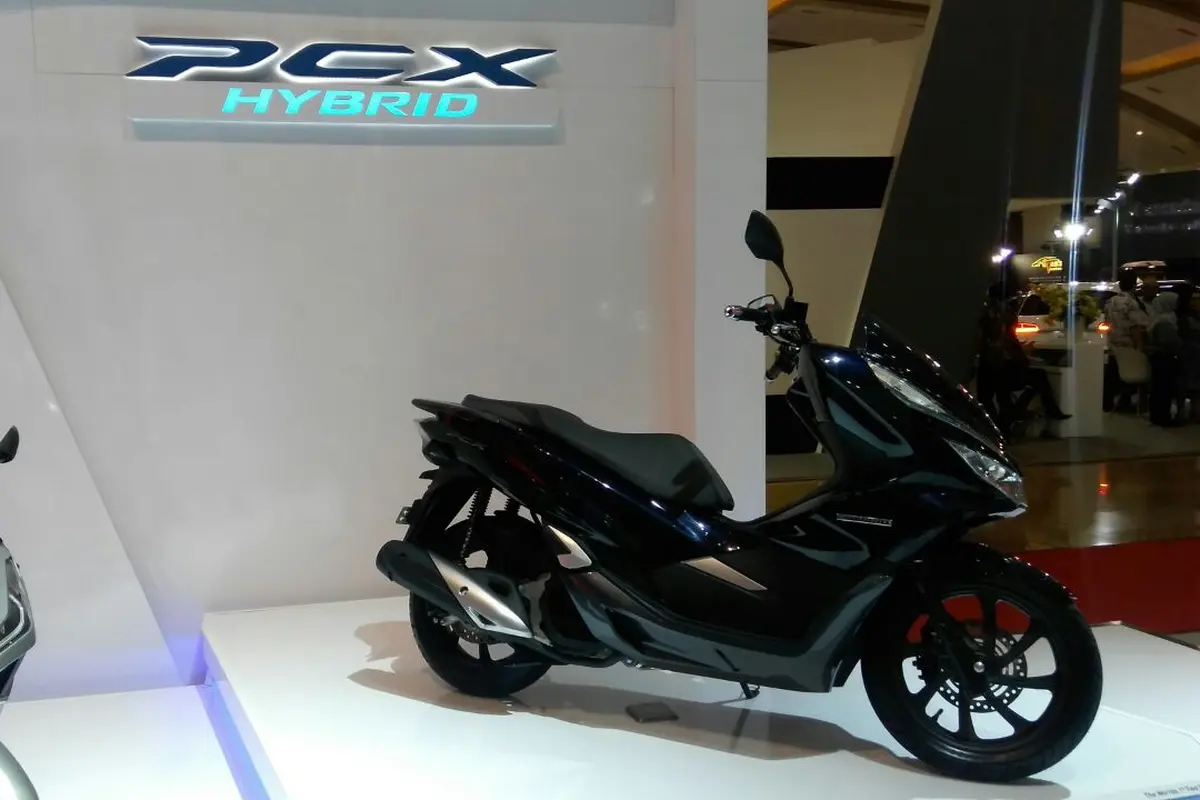 All New Honda PCX Hybrid (Arief A/ Liputan6.com)